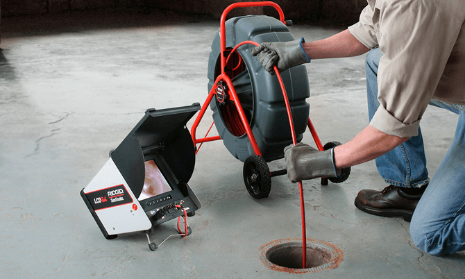 Video Pipe Inspection in Madison